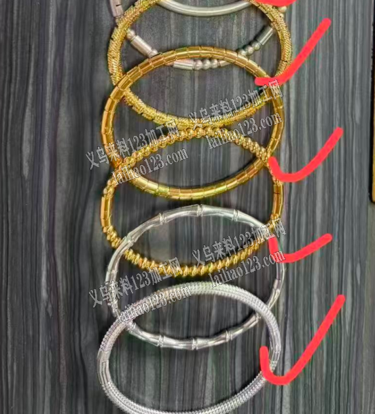 如图，合金手镯订单，诚寻专业做手镯压铸的
