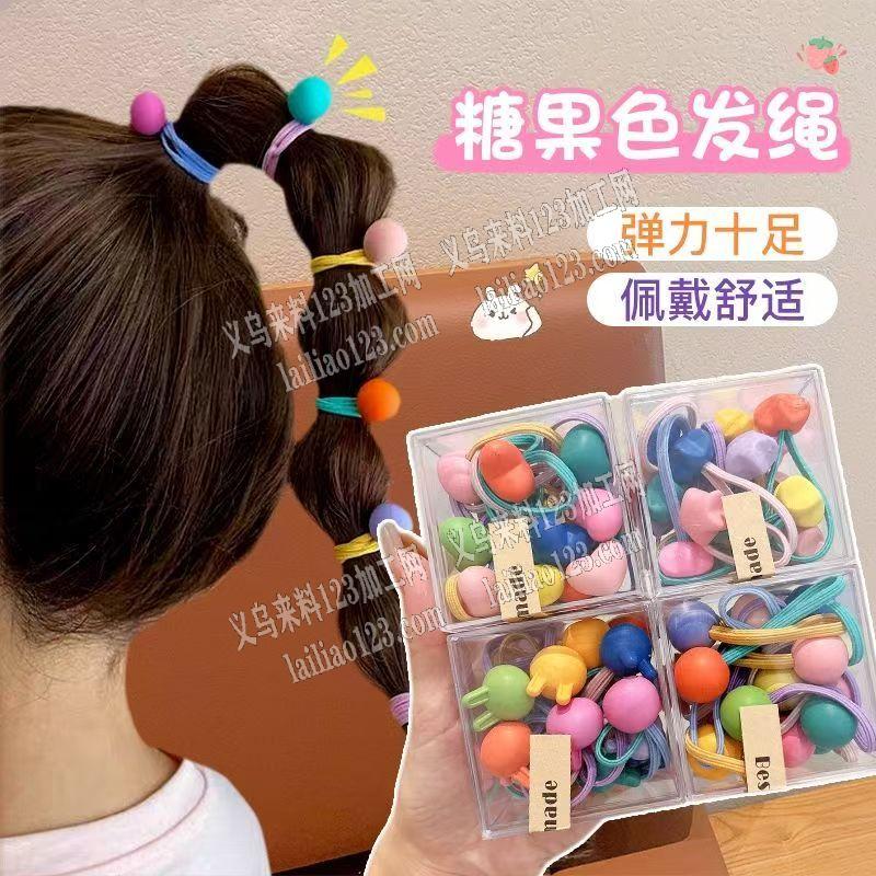 糖果色发绳订单【需要工厂包工包料做成品】