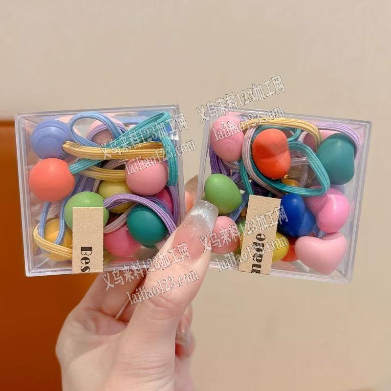 糖果色发绳订单【需要工厂包工包料做成品】