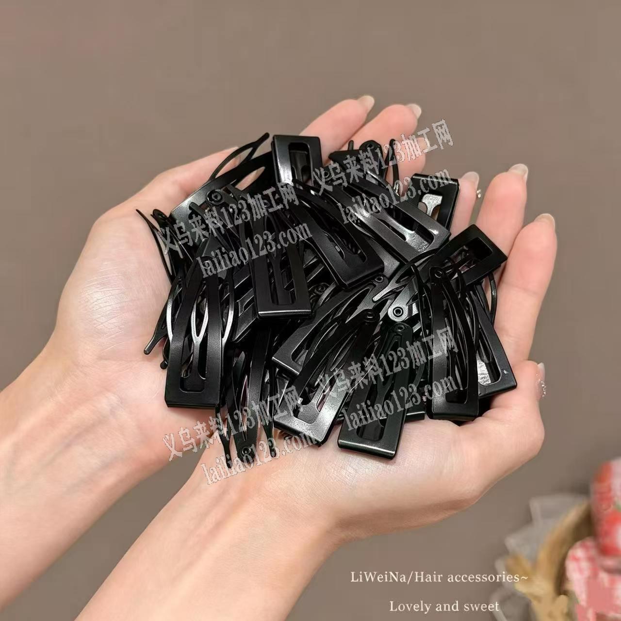 大量BB夹发夹订单，如图，插梳bb夹倒插