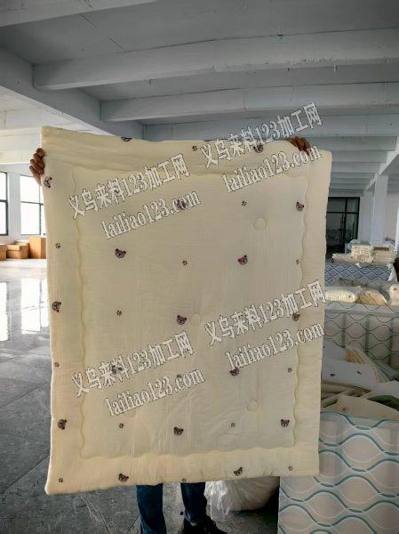 长期有，如图小被子外发加工【外贸单】寻找
