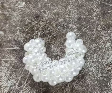 【大量手工活】珠子编织的手工活外发，如图