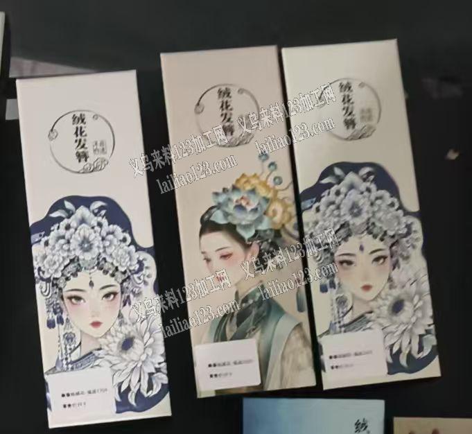 古典纸卡盒子订单，如图，寻找生产纸卡盒子