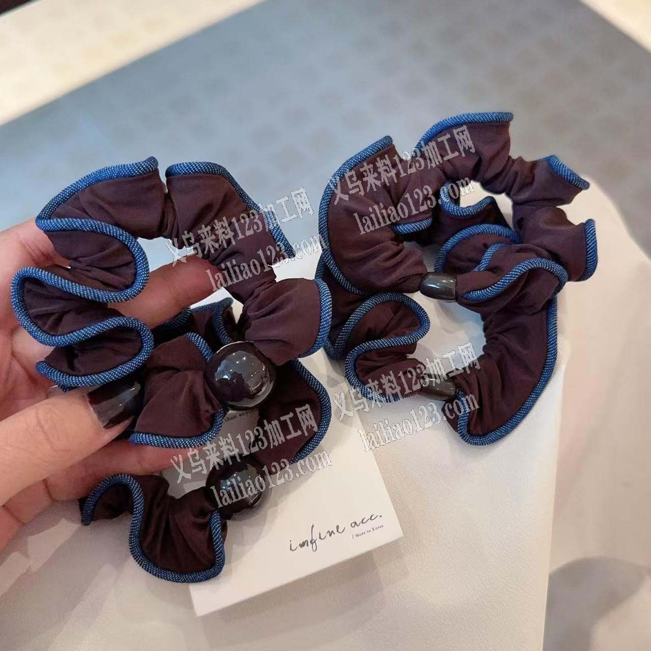布艺小肠圈发圈订单，如图，寻找成品工厂合