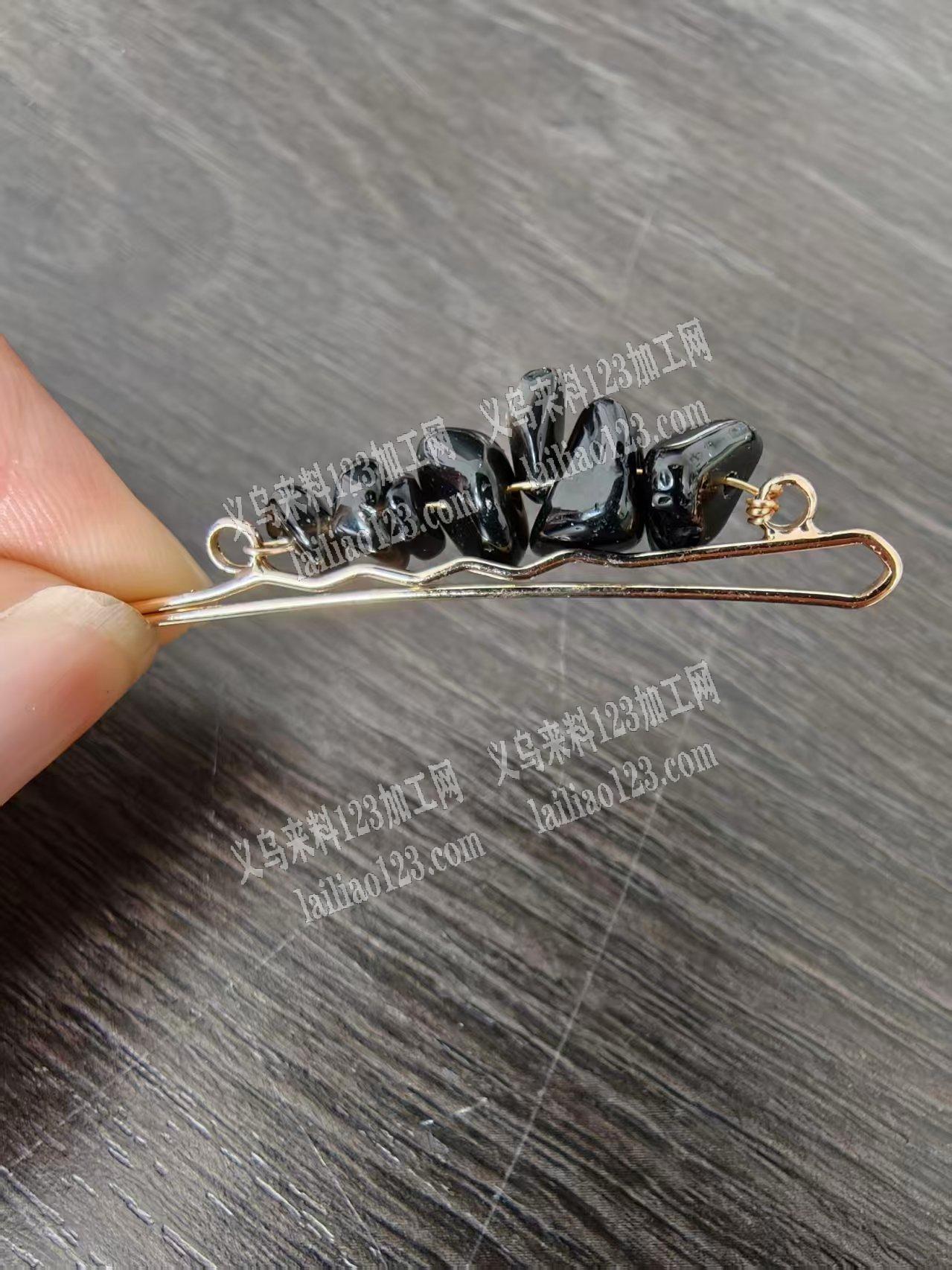 发夹手工活外发加工，如图，你好，帮我发下