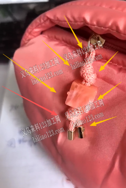 160万穿绳子+打结+上拉头的手工活外发