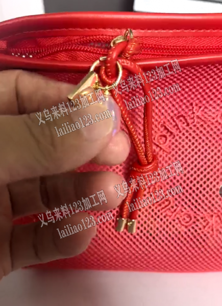 如图手工活外发【发安徽最佳】穿绳子，穿拉头 打结的手工活外发