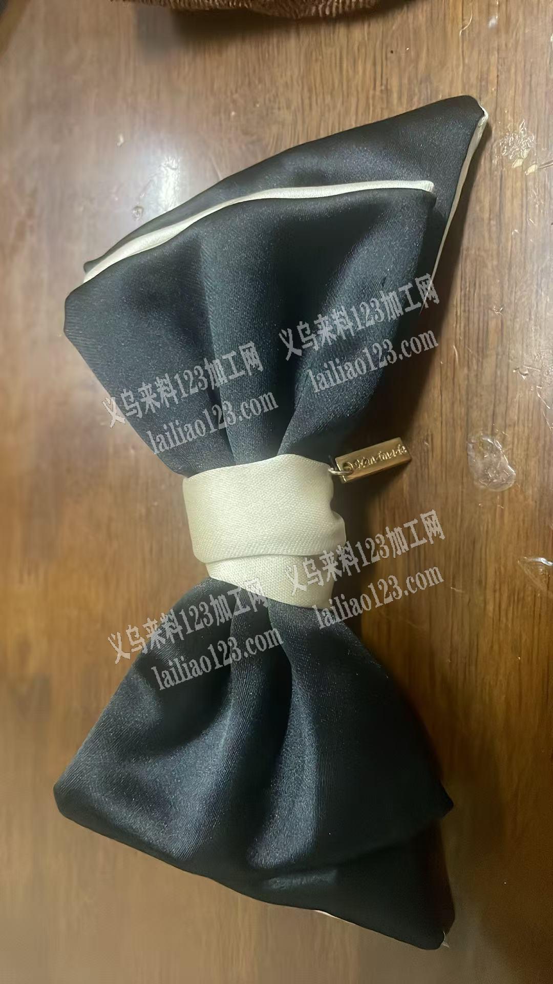 纯加工或者包工包料，手工布艺打结蝴蝶结买