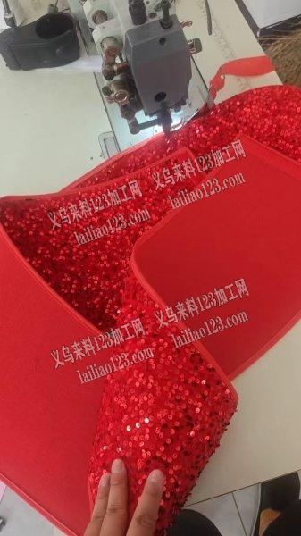 【包边上魔术外发加工】如图缝纫外发加工，