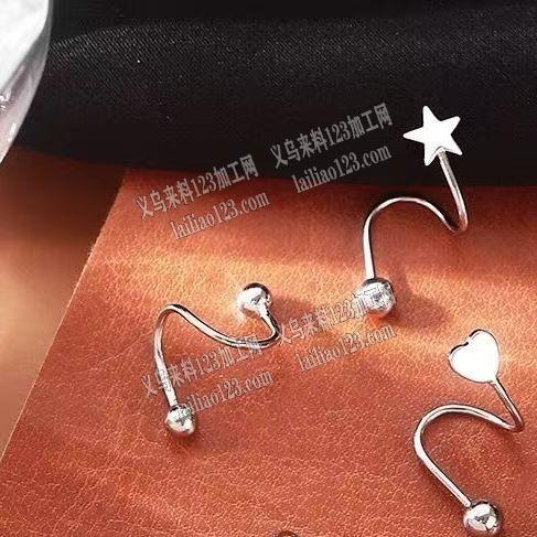 如图，耳线耳环成品订单，寻找专业做这个饰