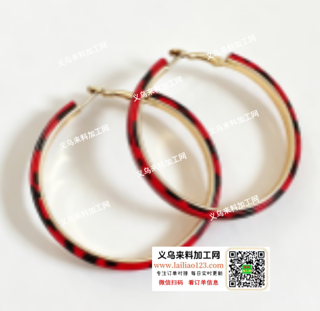 如图耳环成品订单，寻找成品工厂合作，请联