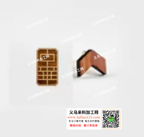 诚寻专业做木制品饰品的工厂【如图耳钉】寻