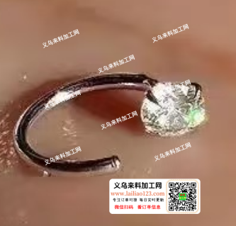 如图穿刺耳钉耳环饰品订单，寻找成品工厂合
