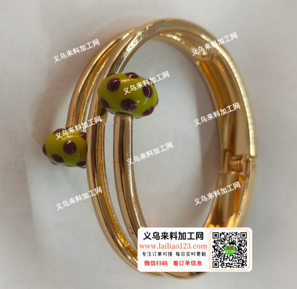 如图压铸订单，压铸的手镯订单，如图，诚寻