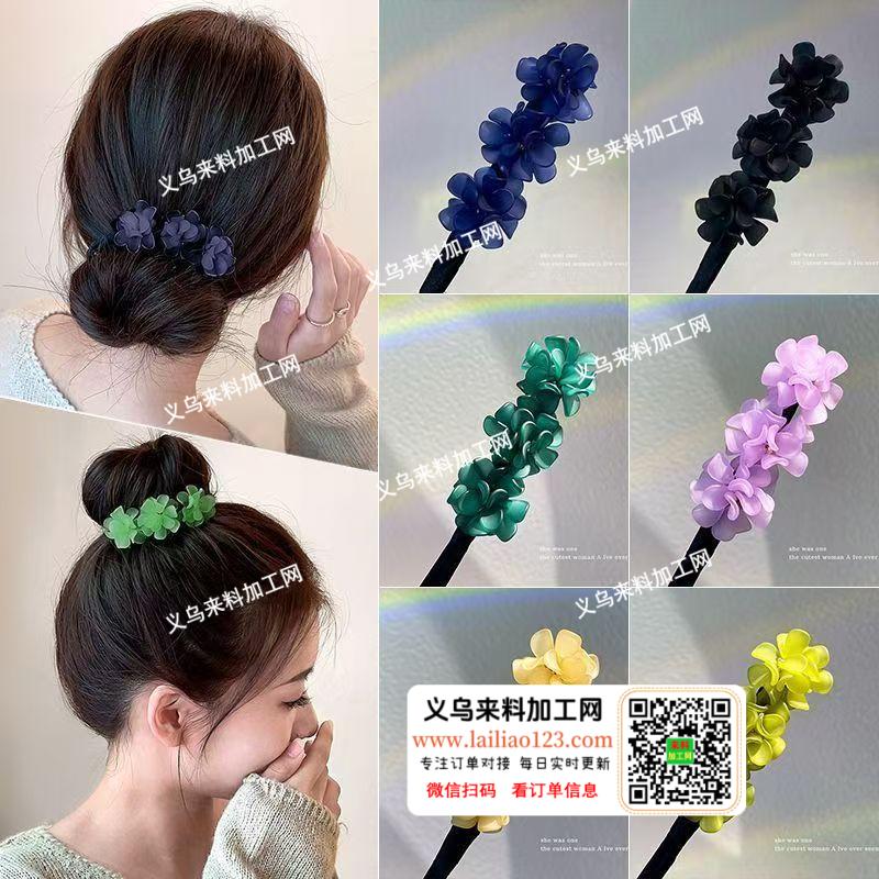 手工发簪成品订单，如图，寻找专业做手工发
