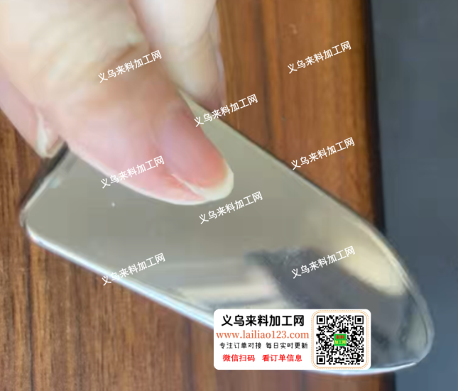 大量【电镀外发加工】如图，发夹外壳订单，