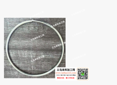 不锈钢订单，如图，打这个圈，打好直接封圈