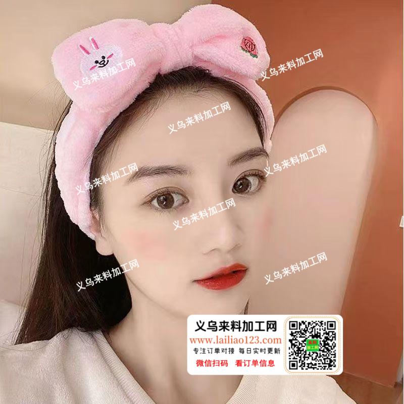 10几万毛绒发带订单，如图，寻找专业做毛