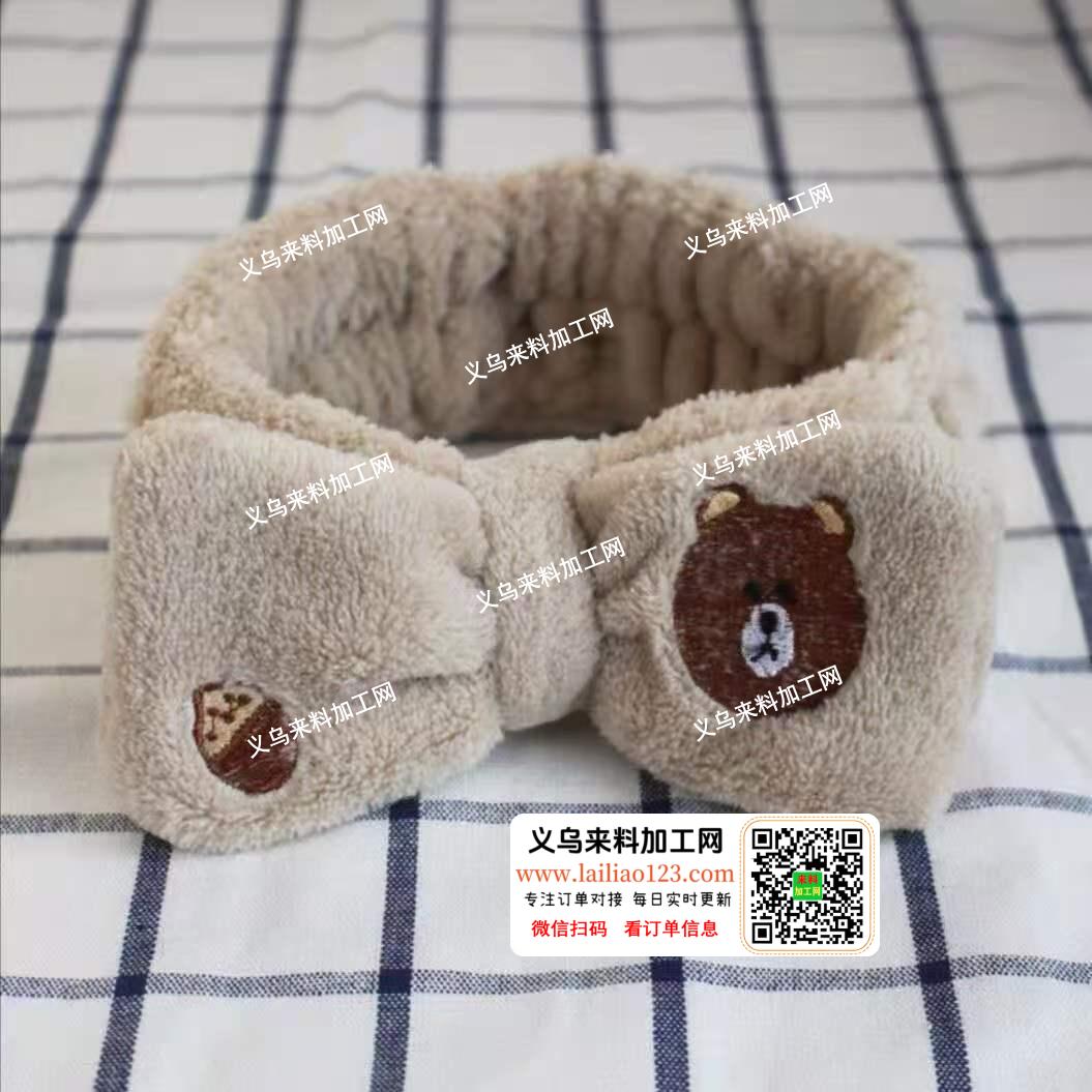 10几万毛绒发带订单，如图，寻找专业做毛