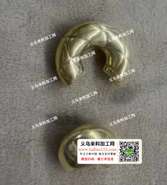 空心铜饰品配件订单，如图，寻找源头工厂合