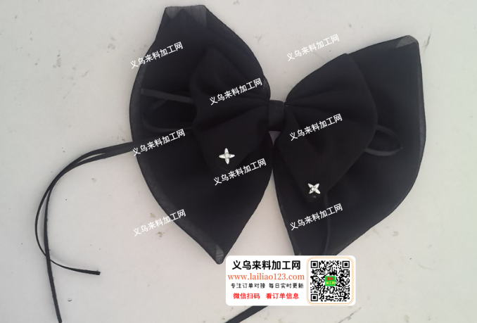 长期有蝴蝶结的手工活外发，发东阳附近做，