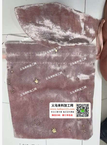 【可发义乌周边】束口袋平车活外发加工，如