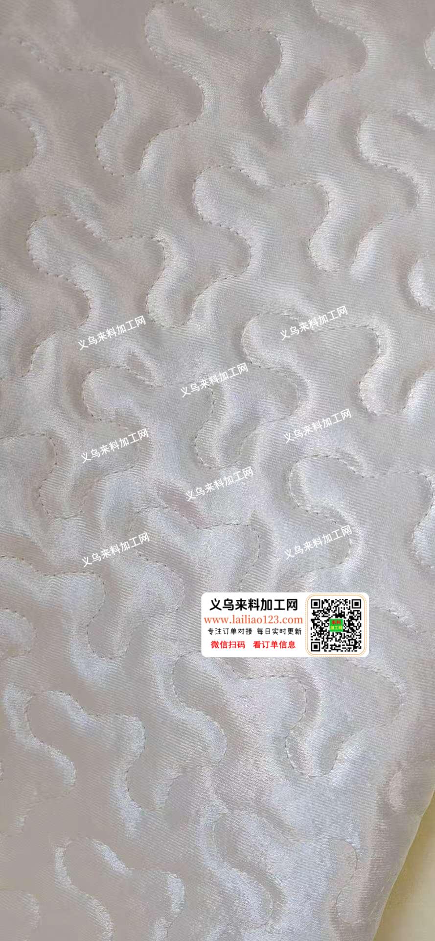老板委托寻找：绗缝外发加工，如图，寻找专