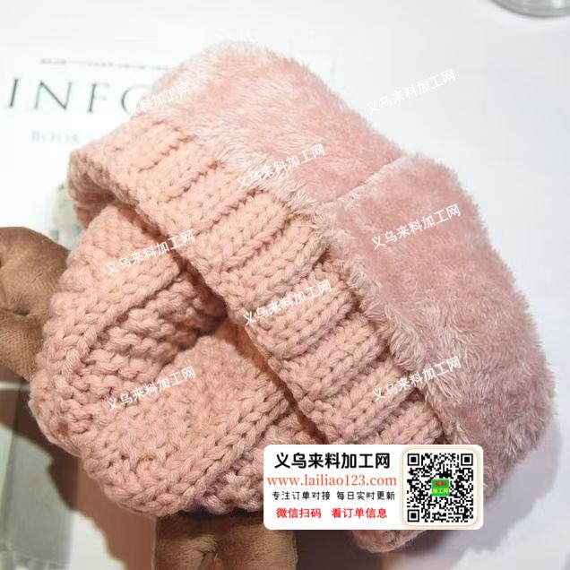 小鹿毛线帽子订单，如图，寻找成品工厂合作