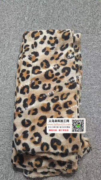 如图布艺围巾订单，寻找可以包工包料做成品
