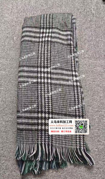 如图布艺围巾订单，寻找可以包工包料做成品
