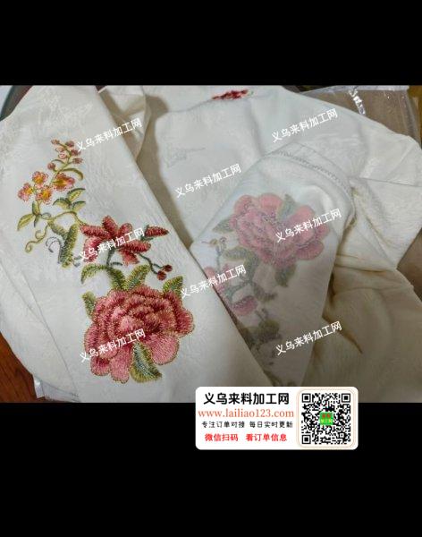 老板委托寻找：寻找绣花的加工厂，如图，绣