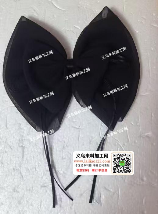 这个布艺蝴蝶结的手工活外发加工，量比较大