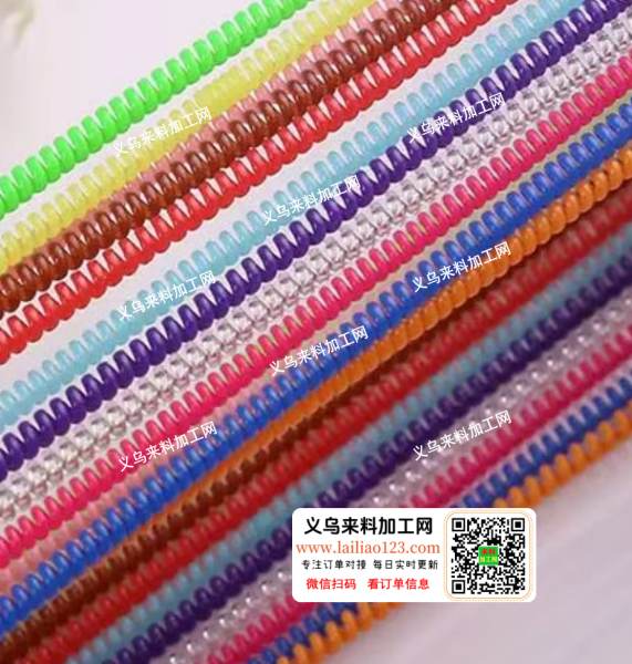 公司寻找电话线绳的工厂，有订单，如图，有