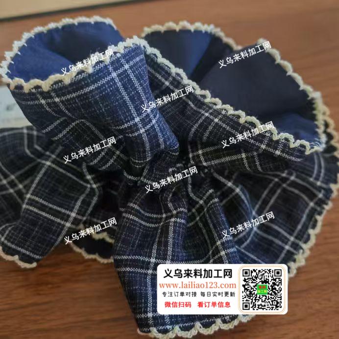 大量布艺发圈外发加工，寻找平车加工厂，请