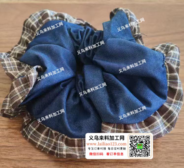 大量布艺发圈外发加工，寻找平车加工厂，请