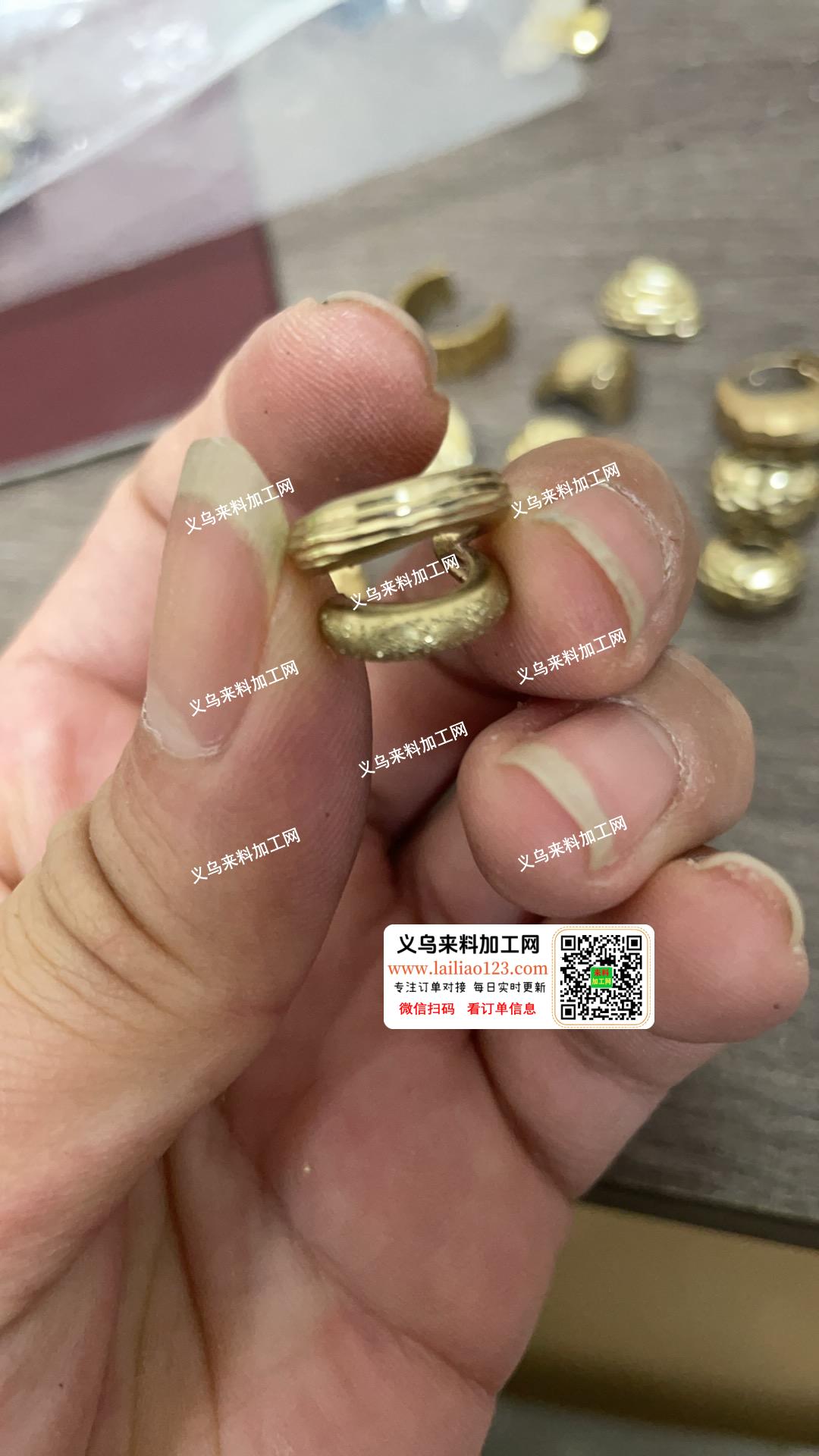 承接车花 批花铜 合金饰品加工