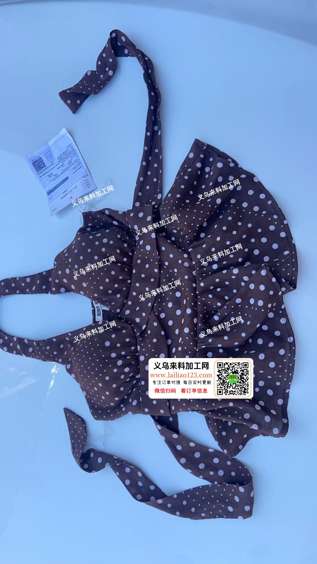 老板委托寻找：公司泳衣背心服装订单外发加