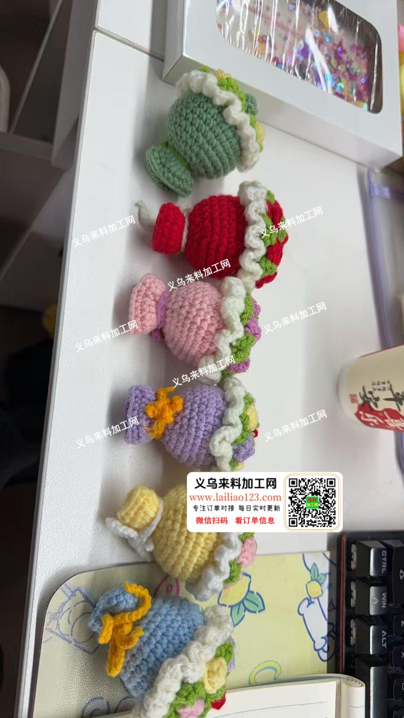 承接各种手工钩织活