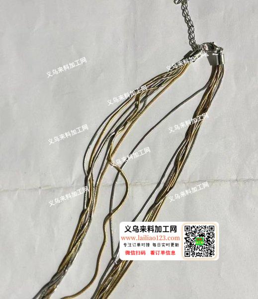 粘链条的手工活外发加工，发义乌本地，做这