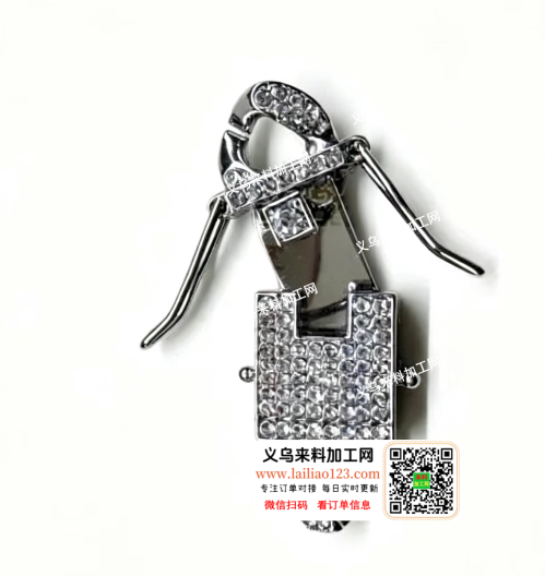 合金压铸的扣头订单，如图，有这个龙须扣的